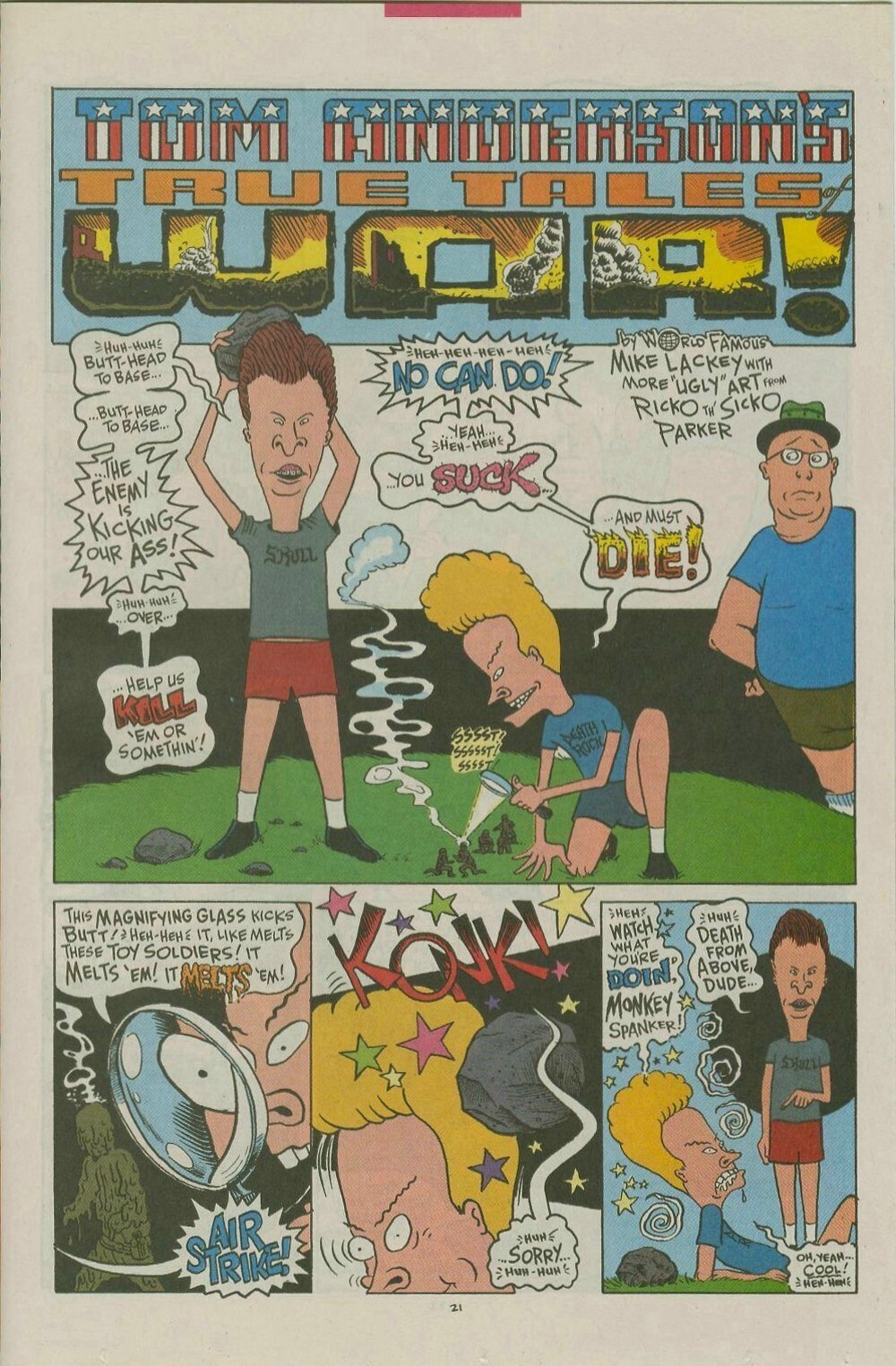 Read online Beavis and Butt-Head comic -  Issue #2 - 23