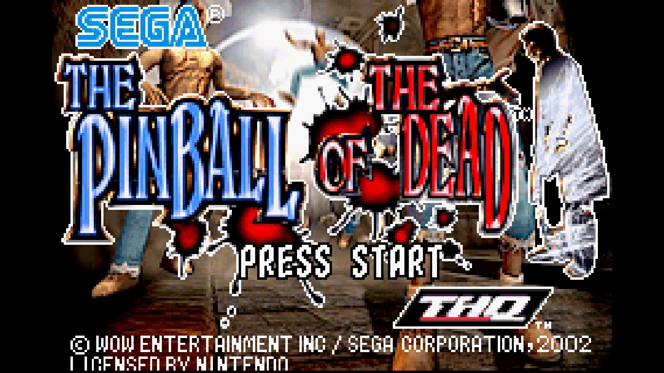 The Pinball of the Dead' on the Game Boy Advance! ~ THE INTERNET 