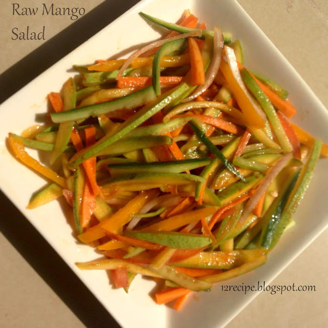 Raw Mango Salad alt=mango