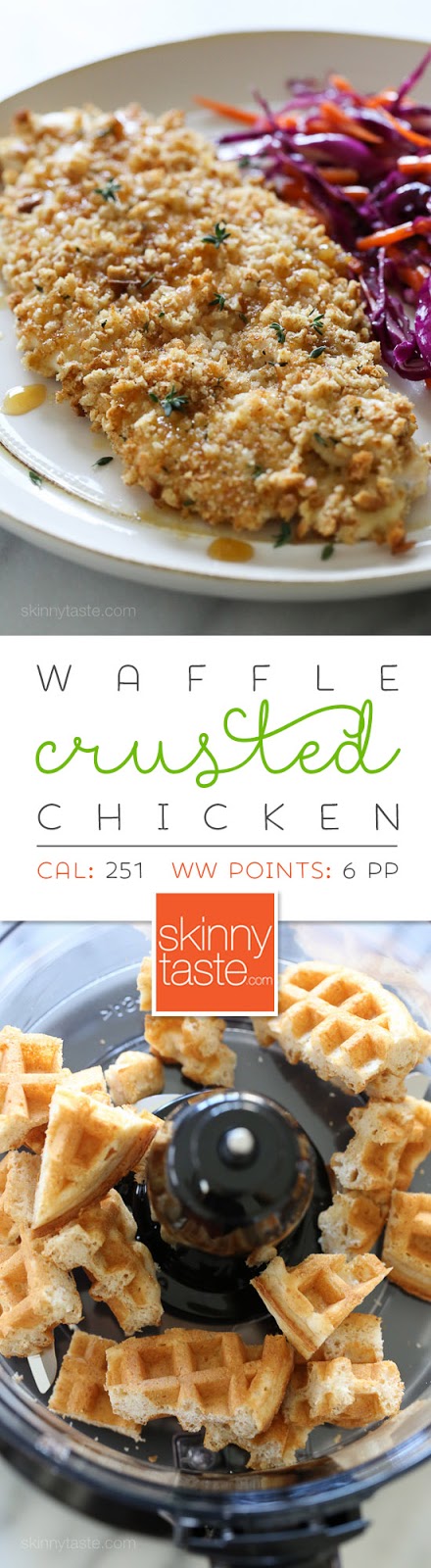 Waffle Crusted Chicken with Spicy Maple Sauce | Information Society