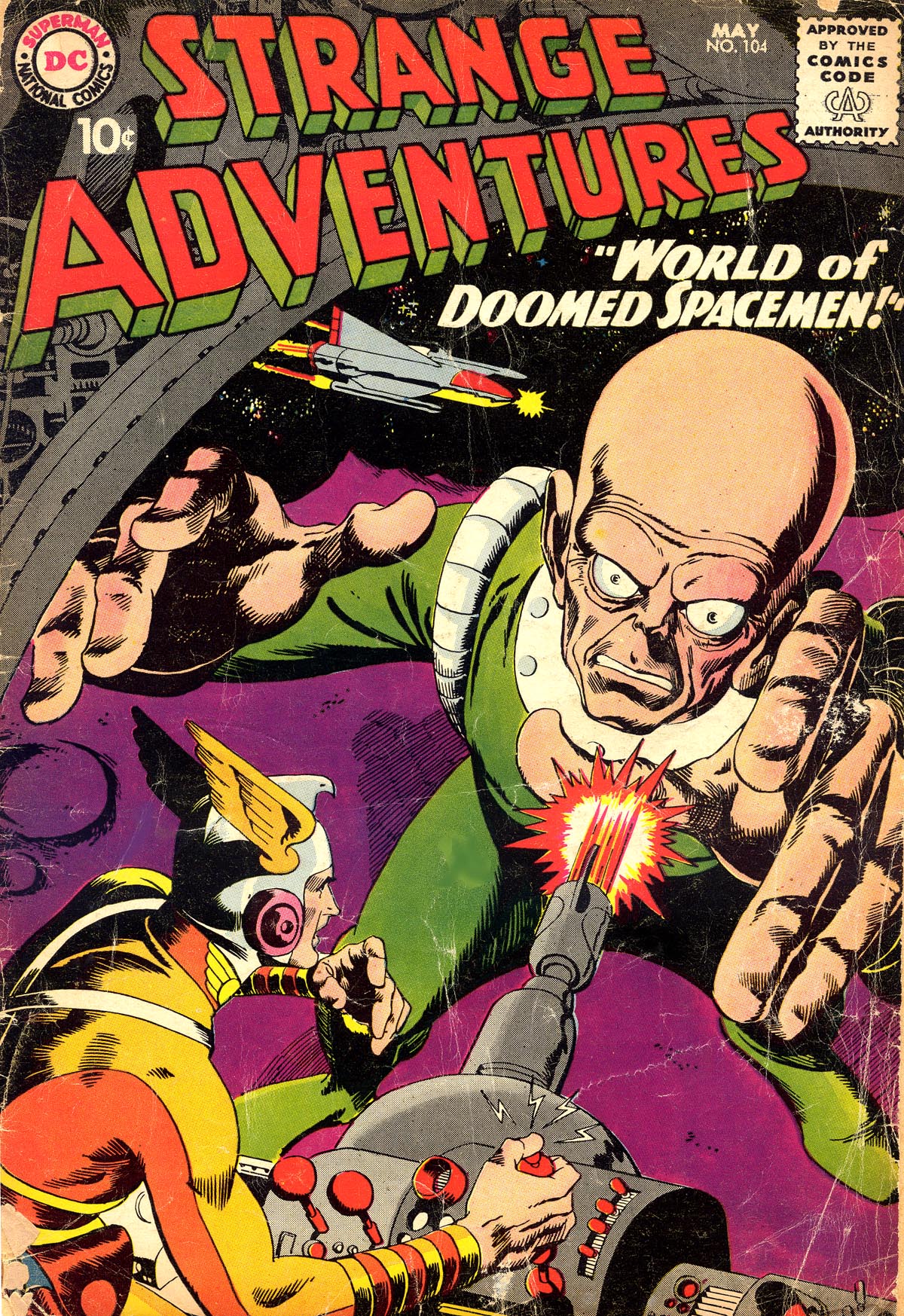 Read online Strange Adventures (1950) comic -  Issue #104 - 1