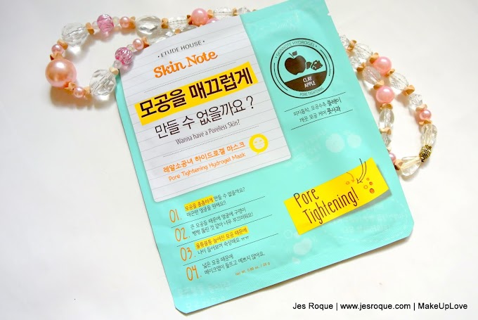 Etude House Skin Note Pore Tightening Hydrogel Mask