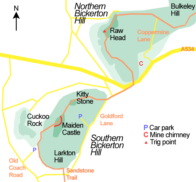 Porschenoir Buckley hills Sandstone Cheshire The UK.