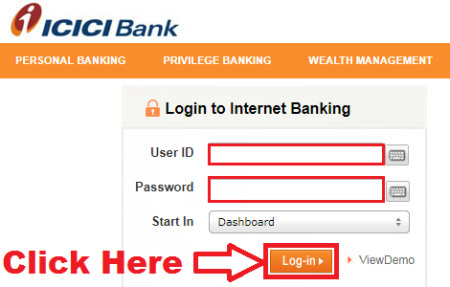 how to open ppf account online in icici