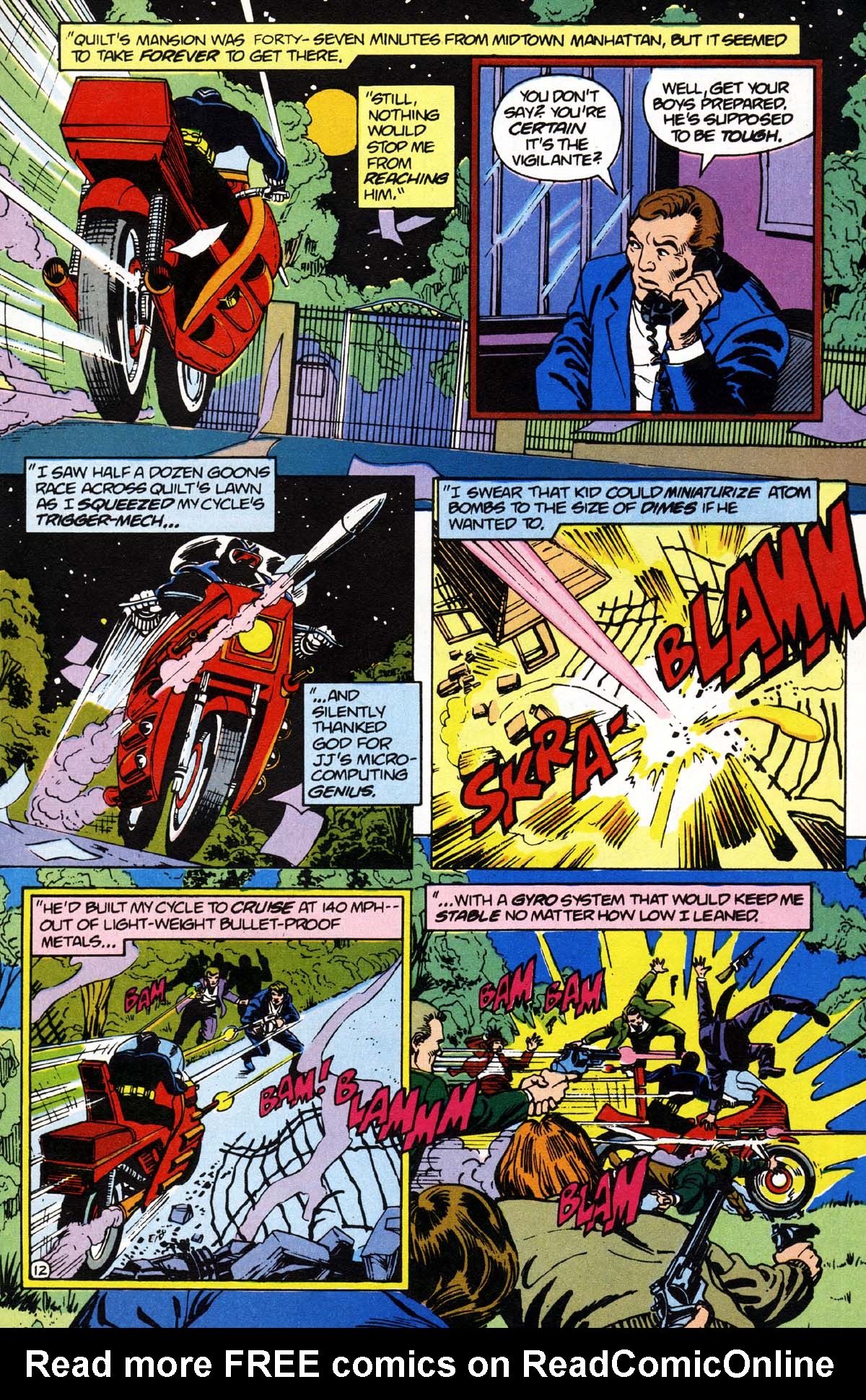 Read online Vigilante (1983) comic -  Issue #1 - 13