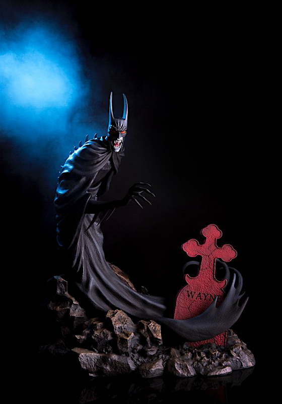 BATMAN RED RAIN Statue Available to Order Now from MONDO