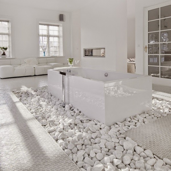 Bathroom design and decorate according to Feng Shui