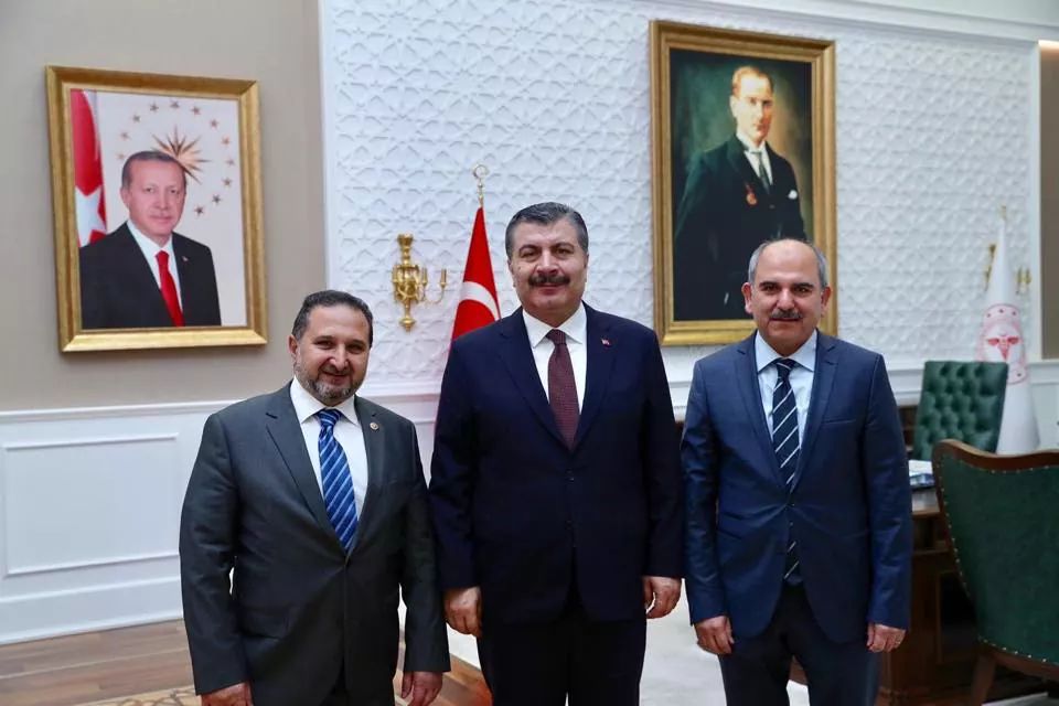 Saglik Bakanimiza Ziyaret Saglik Konya Ajansi