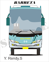 DESIGN BUS 2D BARRETA KAROSERI INDONESIA