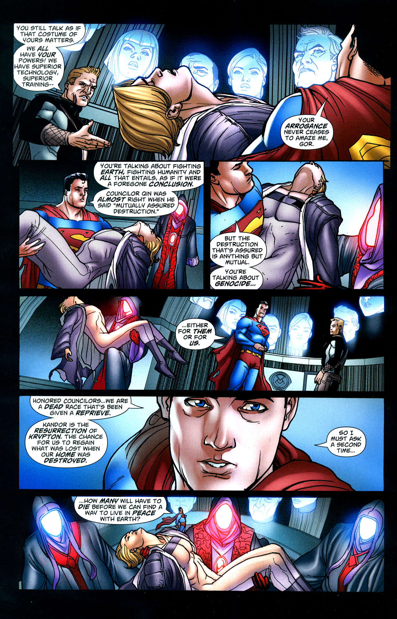Read online Superman: World of New Krypton comic -  Issue #7 - 5