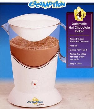Mr. Coffee Cocomotion 4 Cup Automatic Hot Chocolate Cocoa Maker White