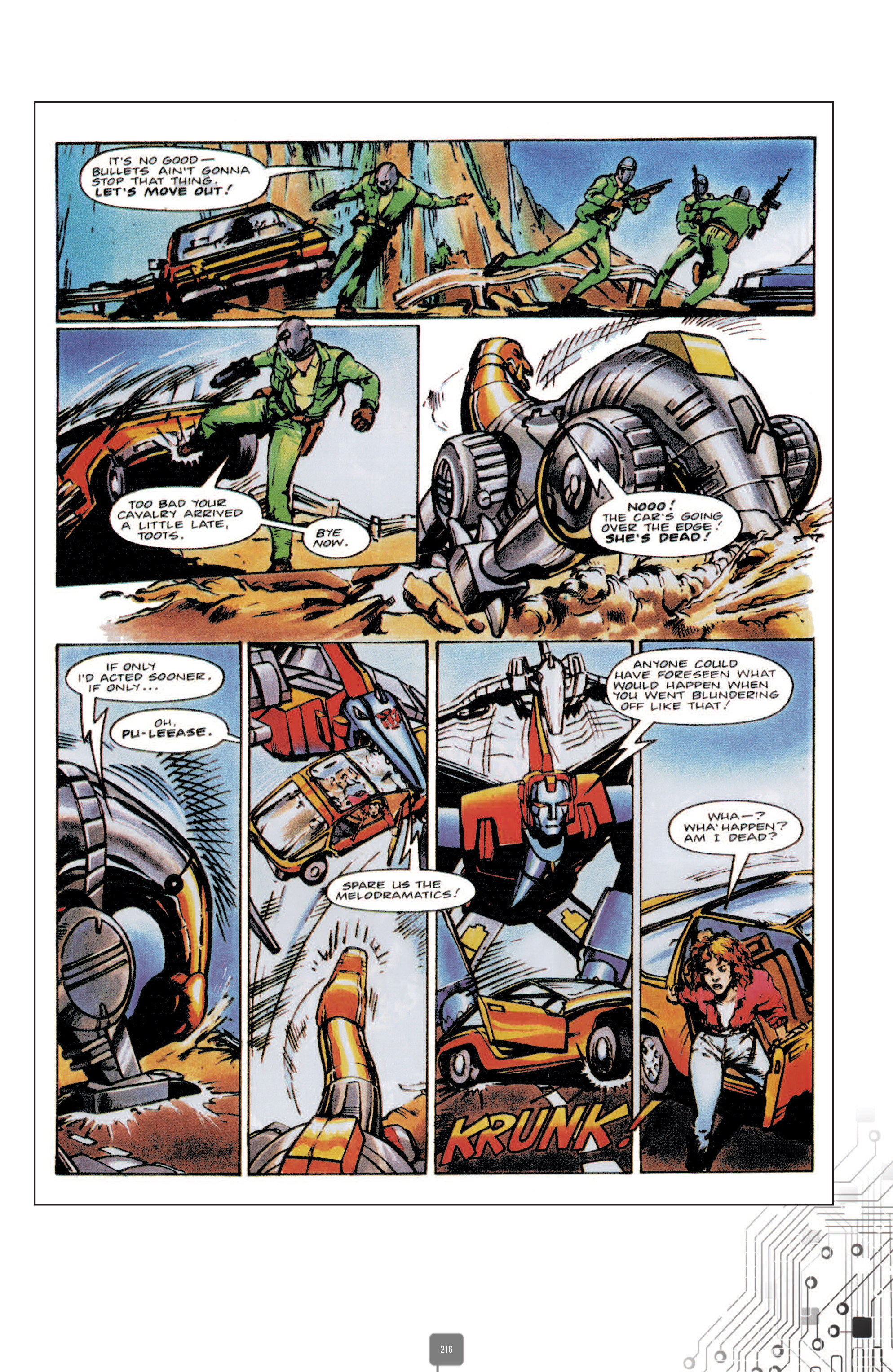 Read online The Transformers Classics UK comic -  Issue # TPB 2 - 217