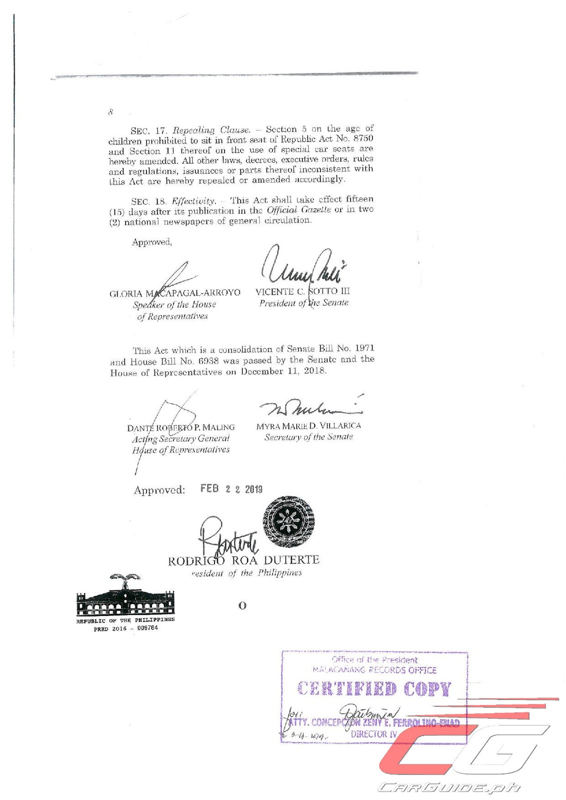 7 Things You Need to Know About the Child Restraint Act CarGuide.PH