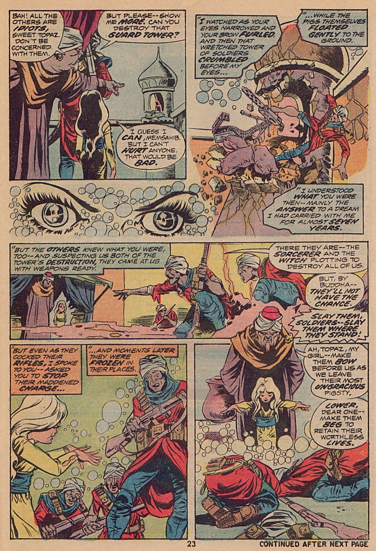 Read online Werewolf by Night (1972) comic -  Issue #13 - 16