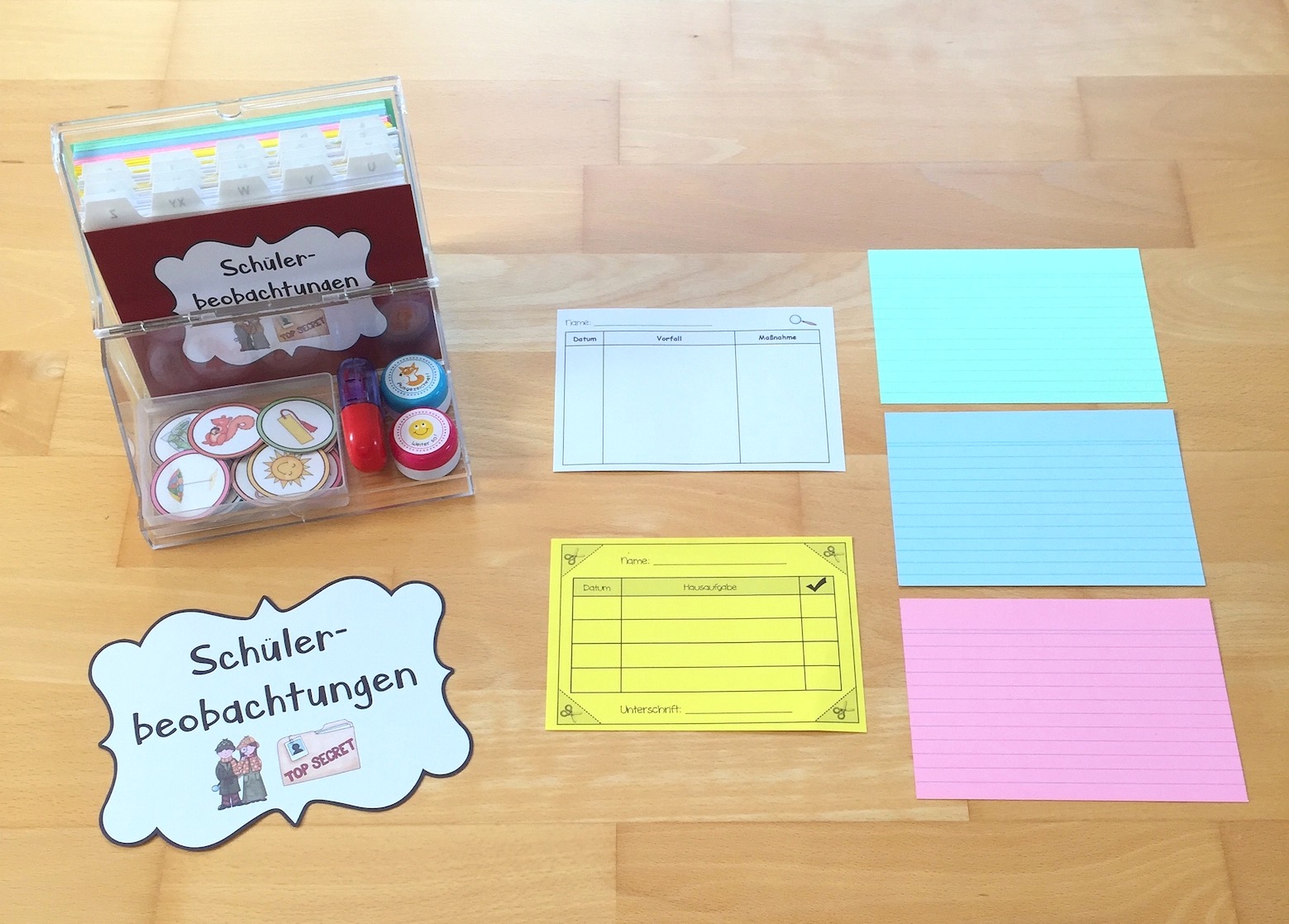 Materialwiese: Schülerbeobachtung in der Grundschule
