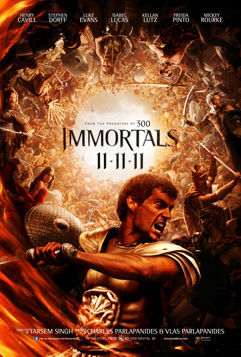 Immortals (2011) ταινιες online seires xrysoi greek subs