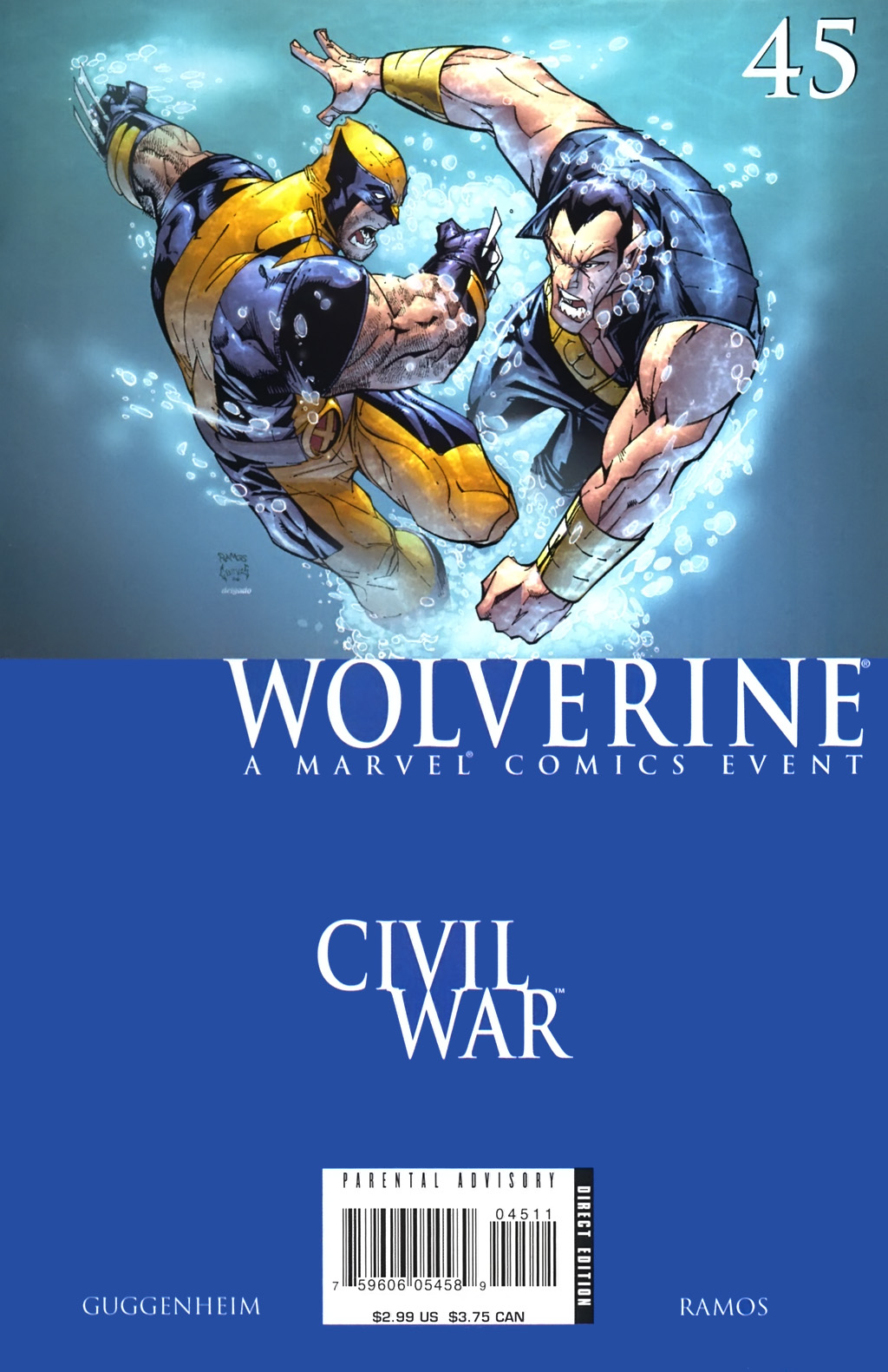 Read online Wolverine (2003) comic -  Issue #45 - 1