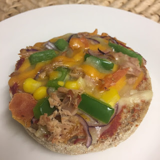 wholemeal muffin pizza