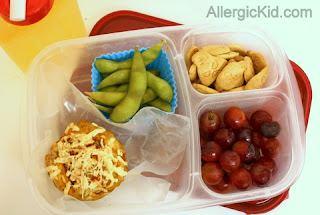 The Allergic Kid: Pizza Muffin Lunchbox and Good News