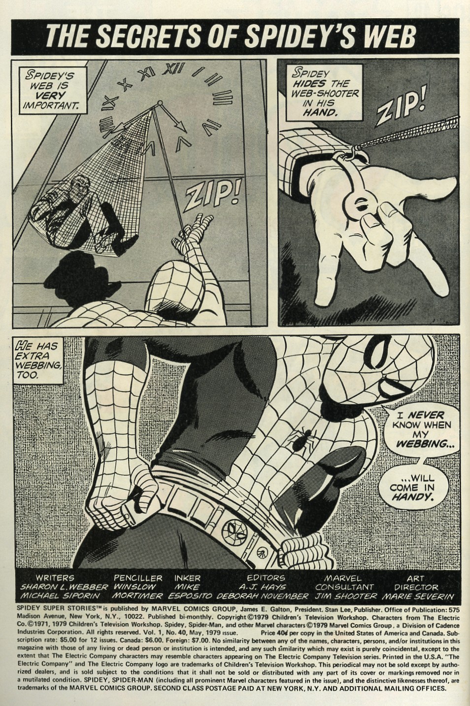 Read online Spidey Super Stories comic -  Issue #40 - 2