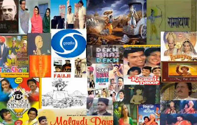 Collage of Popular Serials Telecasted on DD