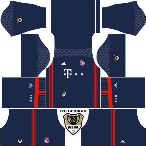 uniforme bayern munich dream league soccer