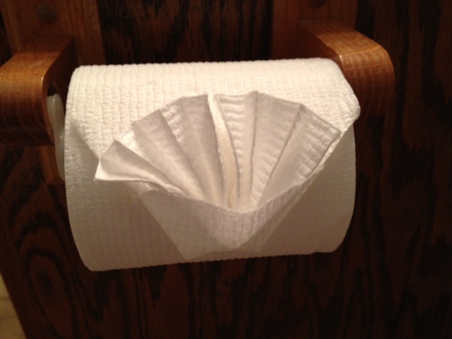 My Creative Corner! Toilet Paper Folding Happy 4th of July!