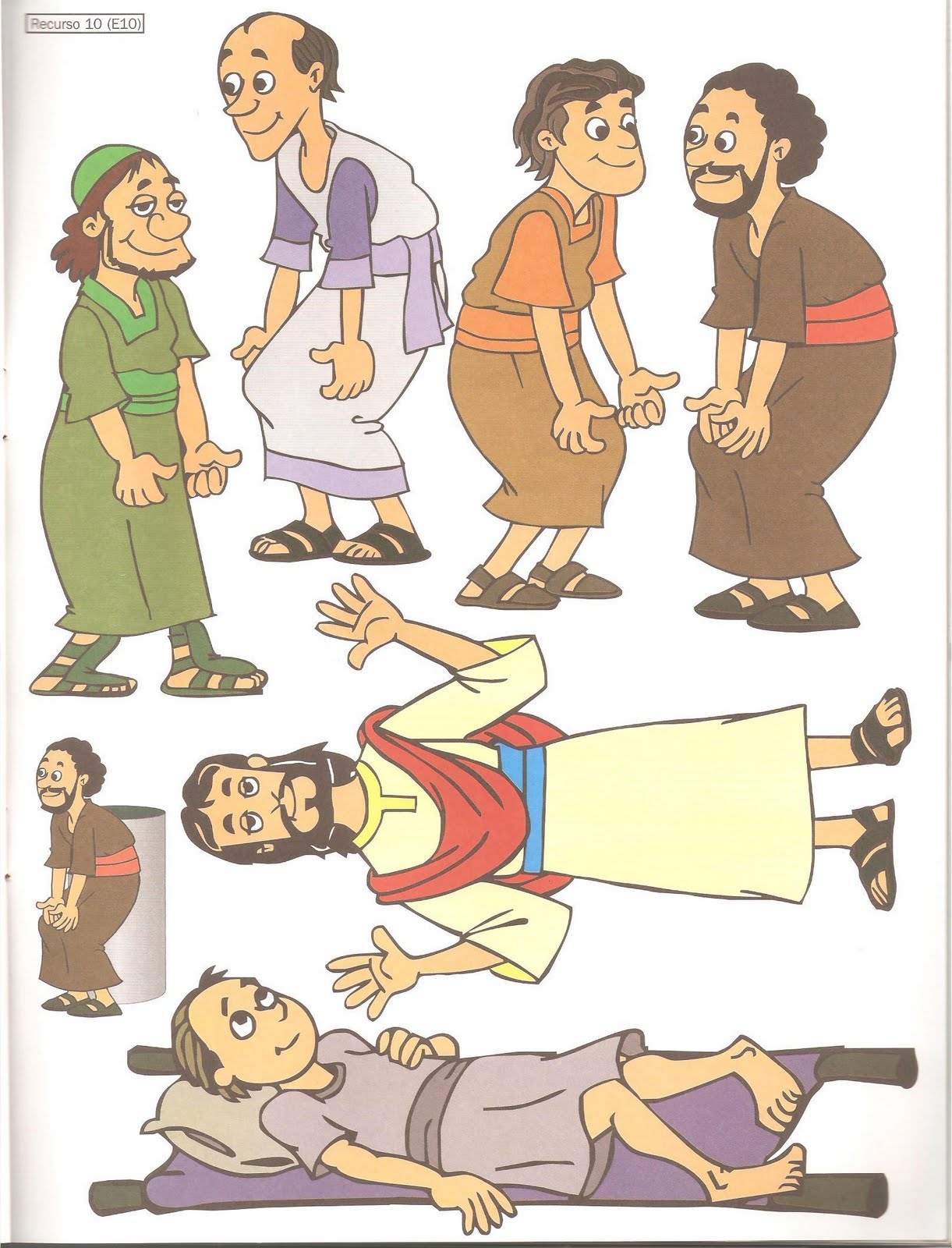 jesus heals the blind man clipart - photo #27