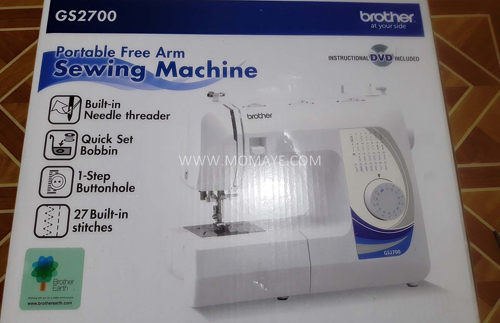 Brother Portable Free Arm Sewing Machine (GS2700) Review
