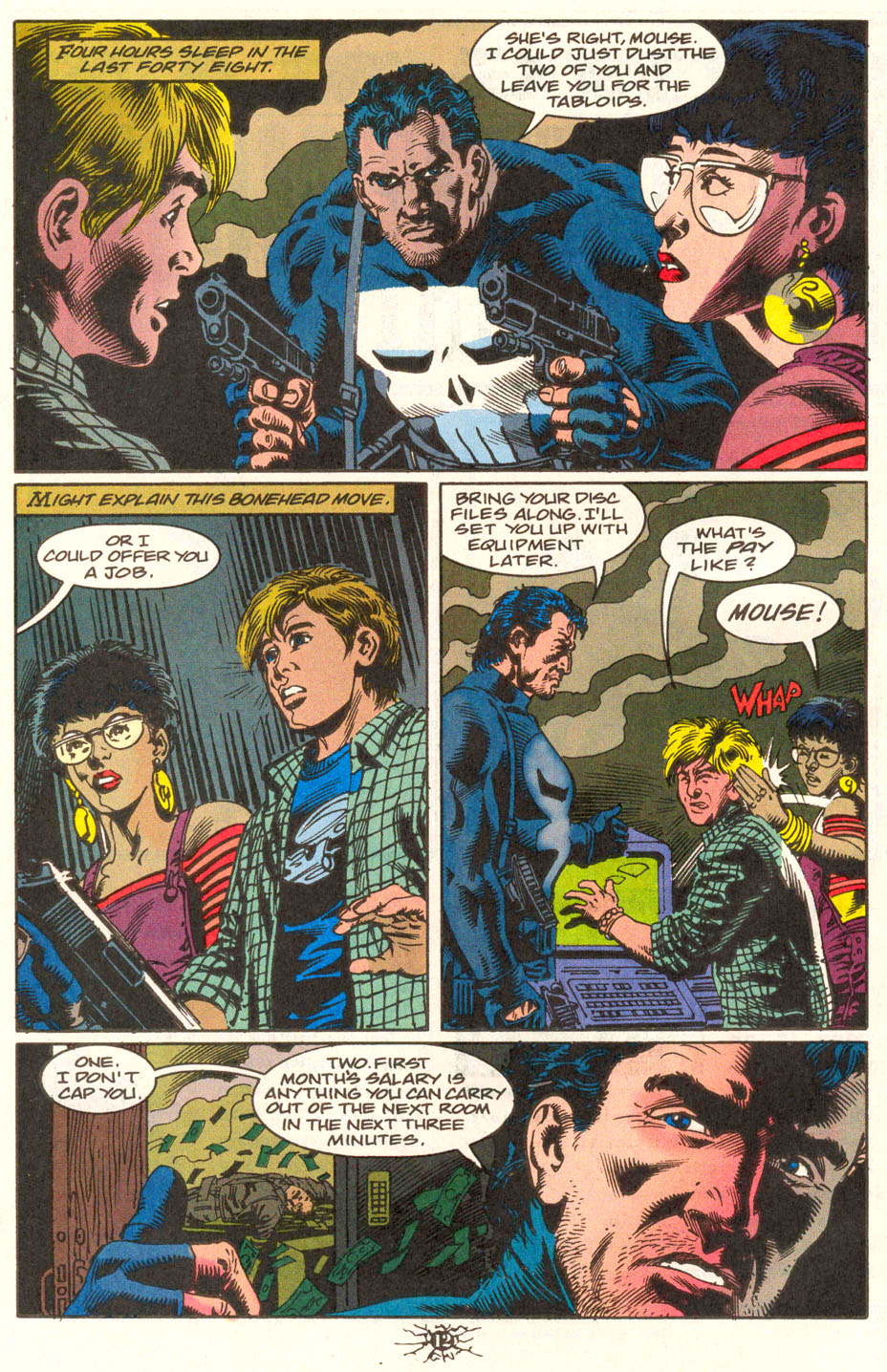 Read online The Punisher (1987) comic -  Issue #98 - Armies of the Night - 8