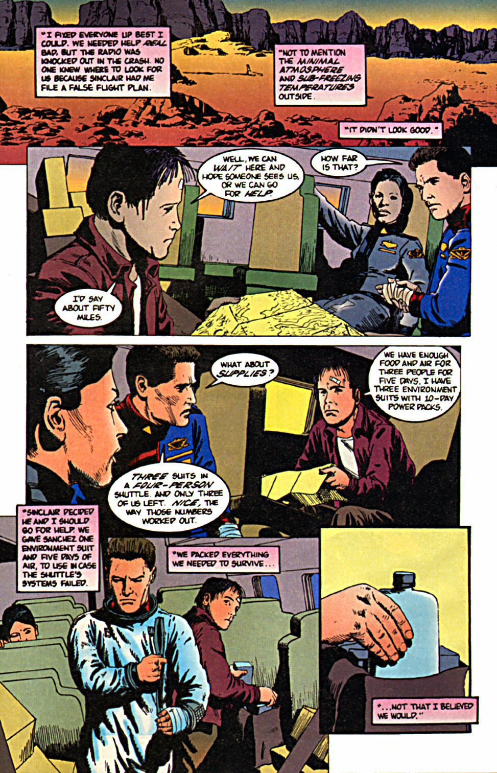 Read online Babylon 5 (1995) comic -  Issue #6 - 16