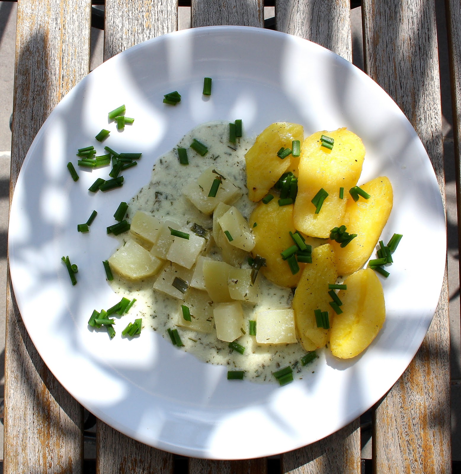 Kohlrabi in Dillsauce mit gebackenen Zitronenkartoffeln – The ...