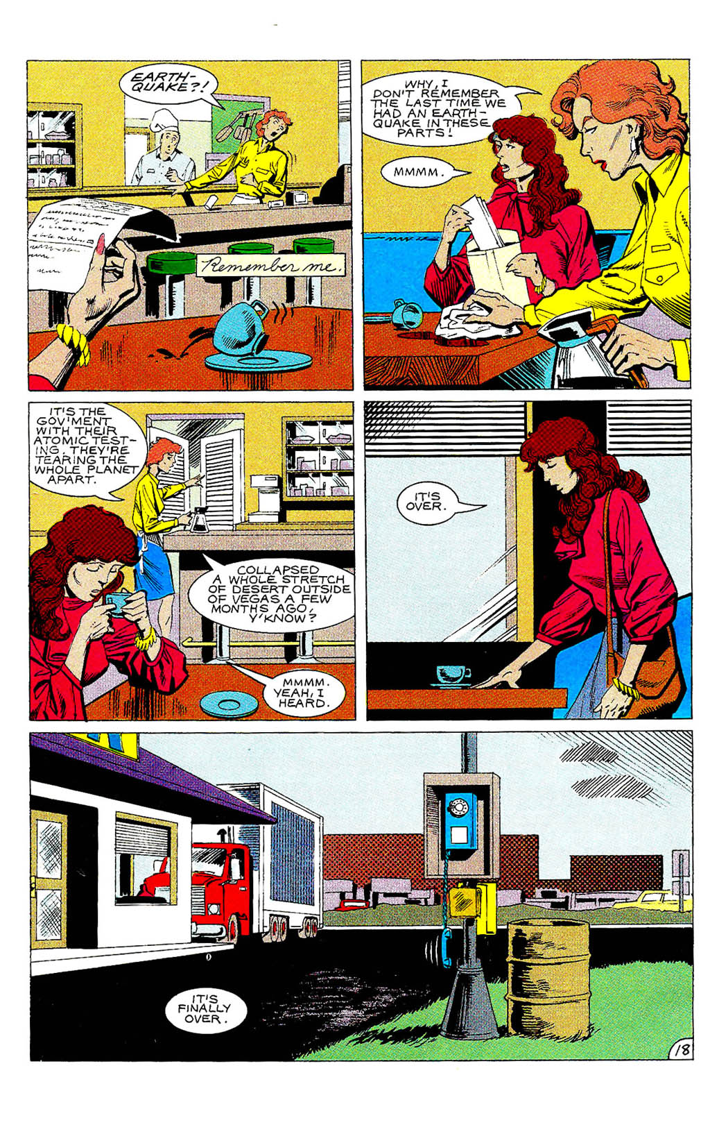 Read online Whisper (1986) comic -  Issue #6 - 21