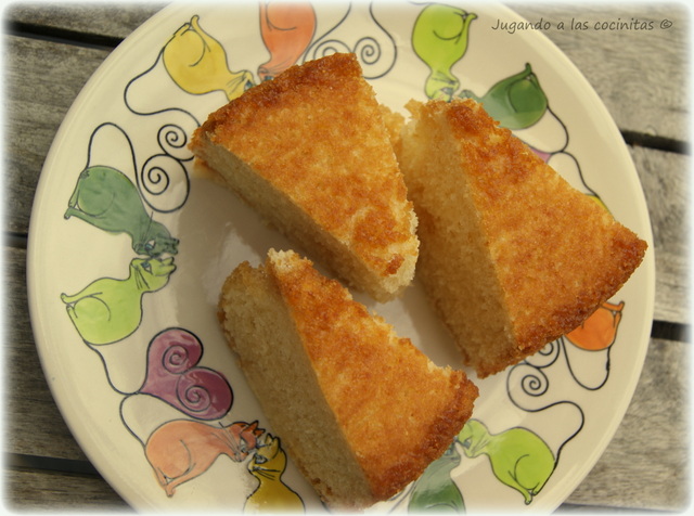  Bizcocho de quesitos en <strong>Varoma (Thermomix</strong>) 