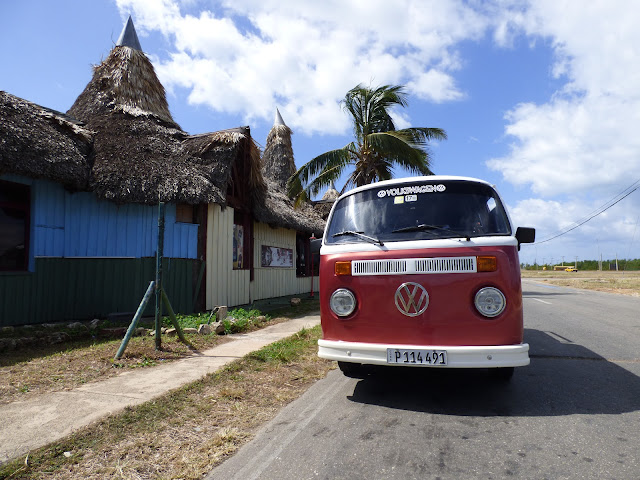 VW Camper Van in Varadero, Cuba