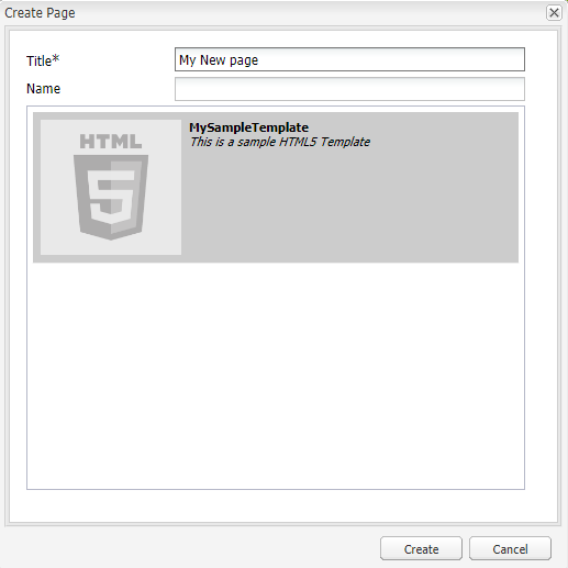 Create a page from the template in AEM 6.4 AEM Tutorials for Beginners