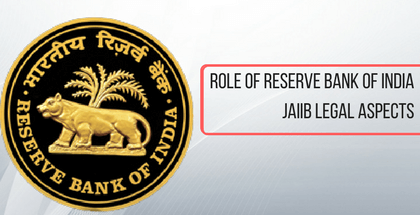 Role of Reserve Bank of India - JAIIB Legal Aspects
