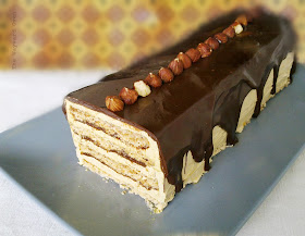 chocolate coffee dacquoise