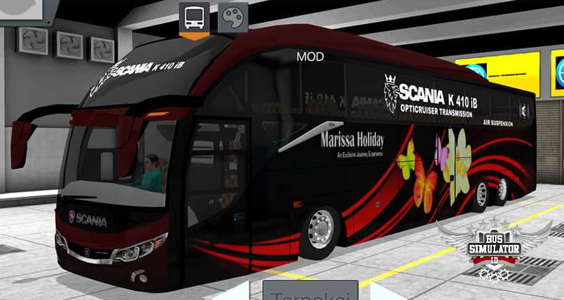 Livery Bus Evolander Shd Bussid Livery Bus