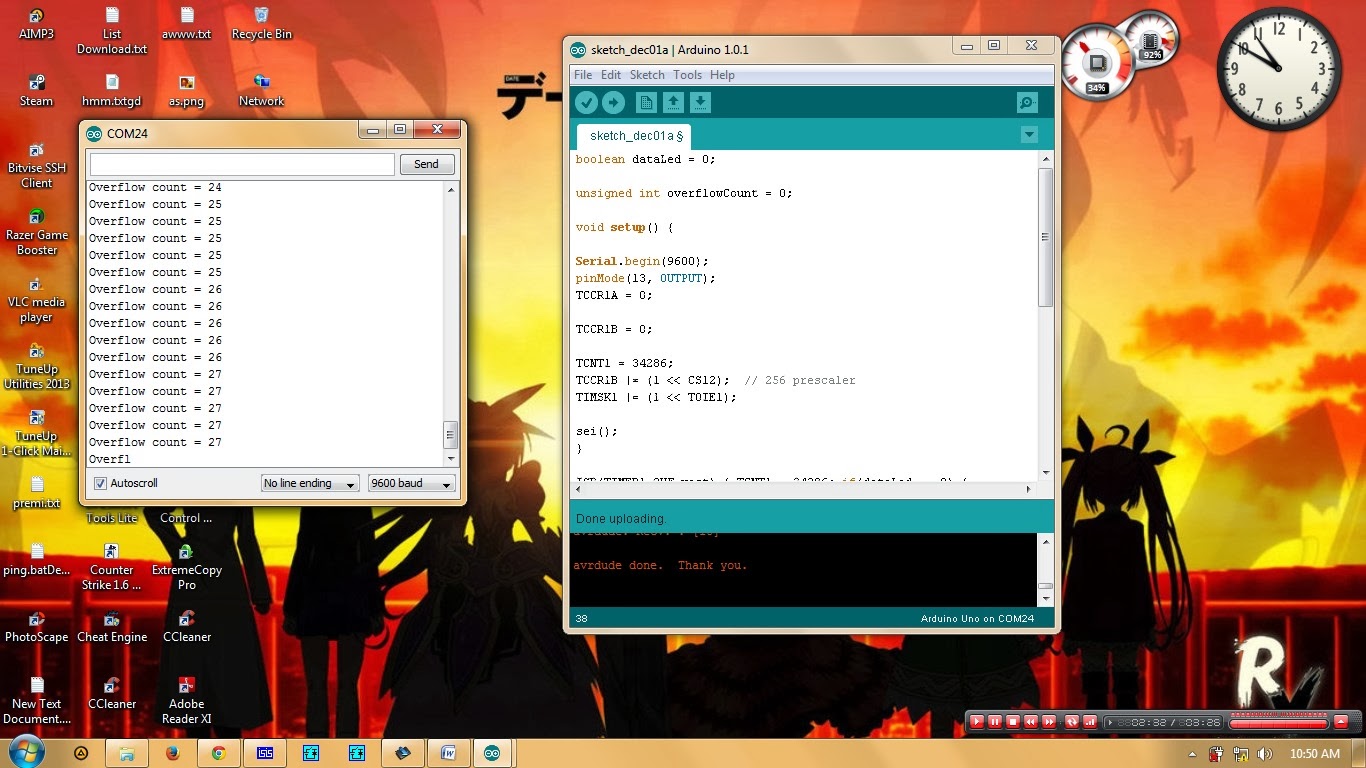 Praktikum 6 (Timer and Counter) | Faiz Blog