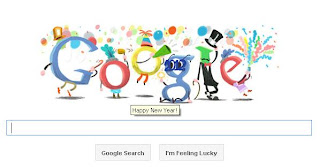 From Google: Happy New Year! - Google Doodle December 31, 2011