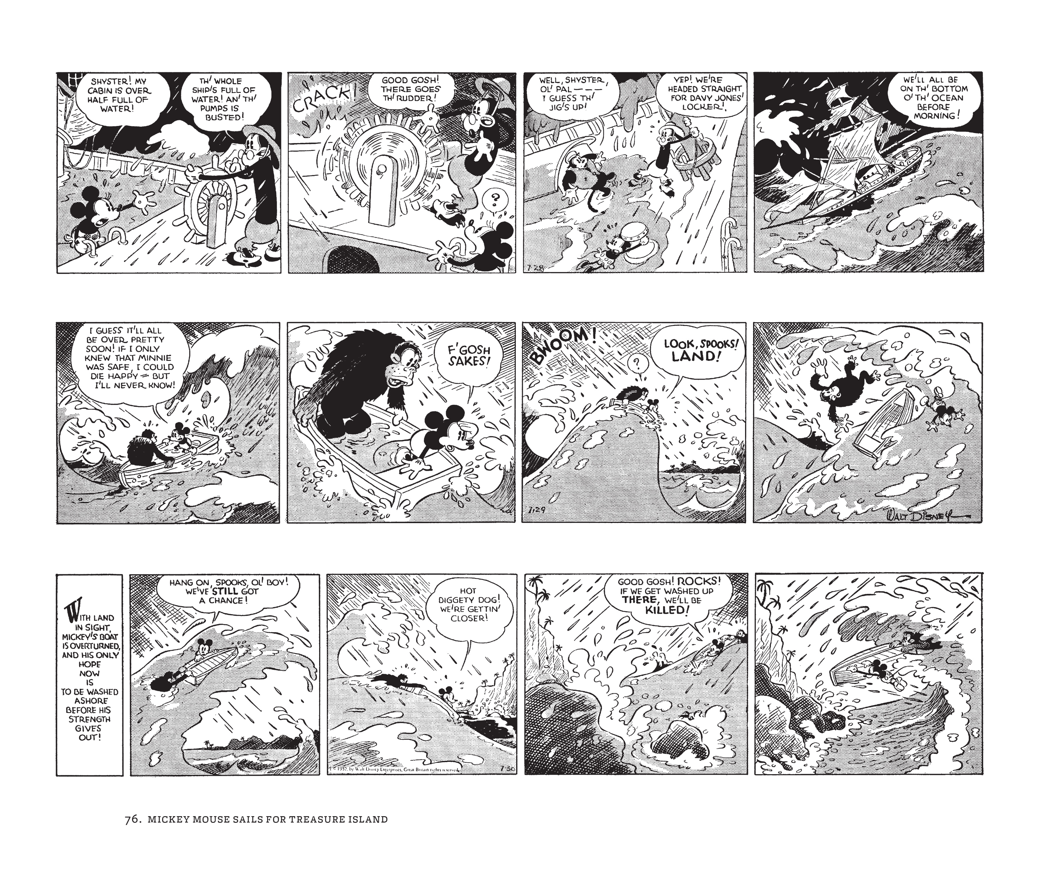 Read online Walt Disney's Mickey Mouse by Floyd Gottfredson comic -  Issue # TPB 2 (Part 1) - 76