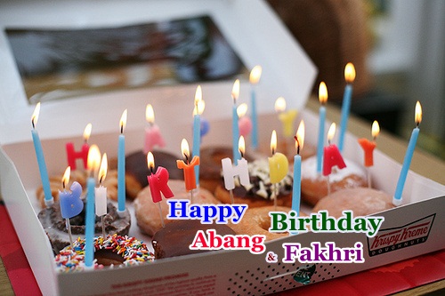 Beautiful dawn: Happy Birthday Abang Sayang