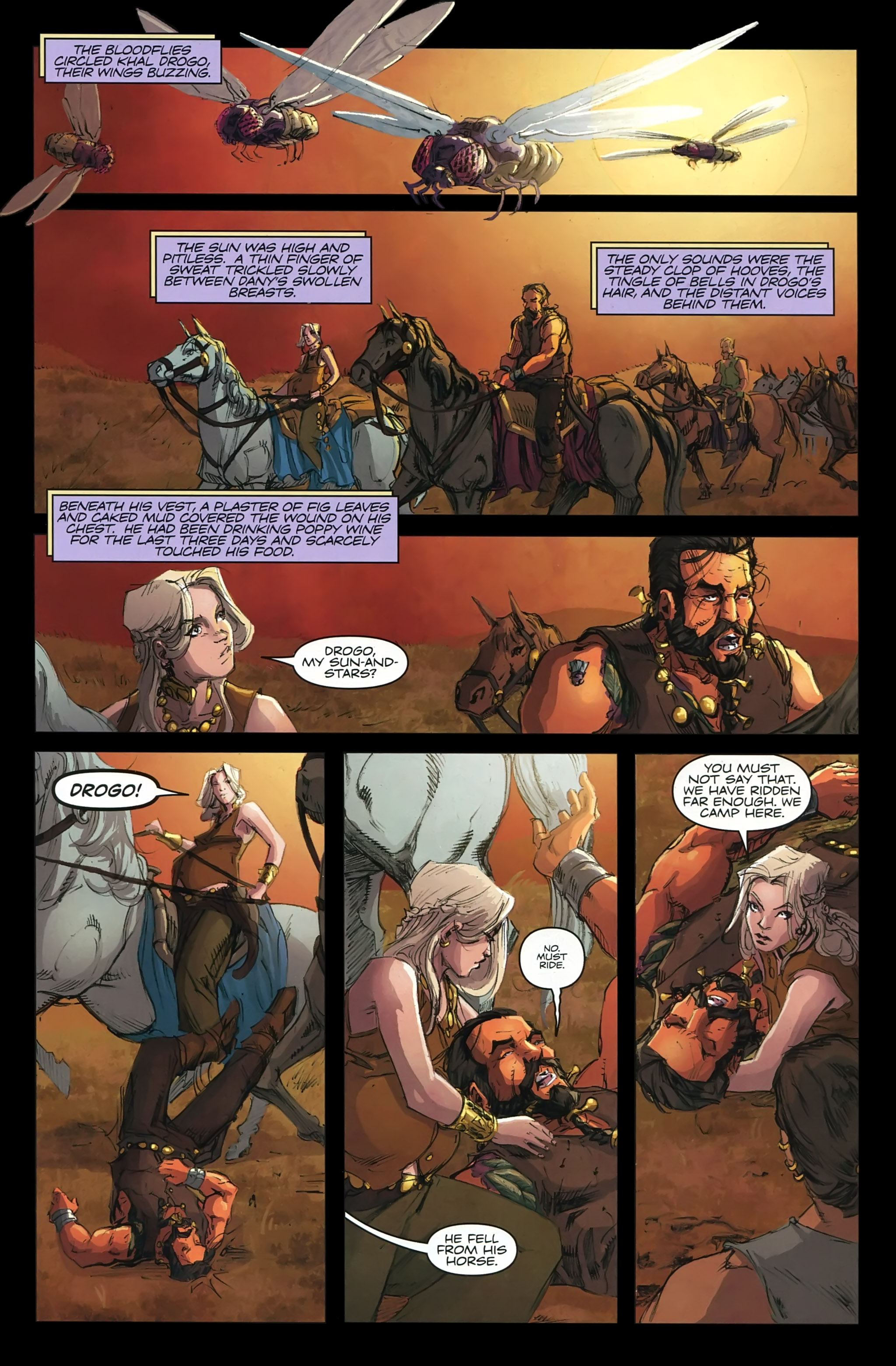 Read online A Game Of Thrones comic -  Issue #22 - 18