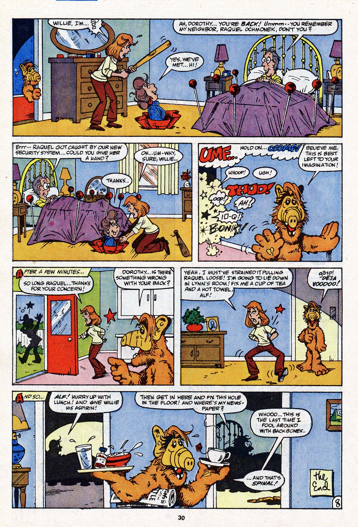 Read online ALF comic -  Issue #18 - 24