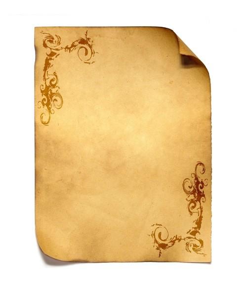 paper scroll vector ~ moonlight