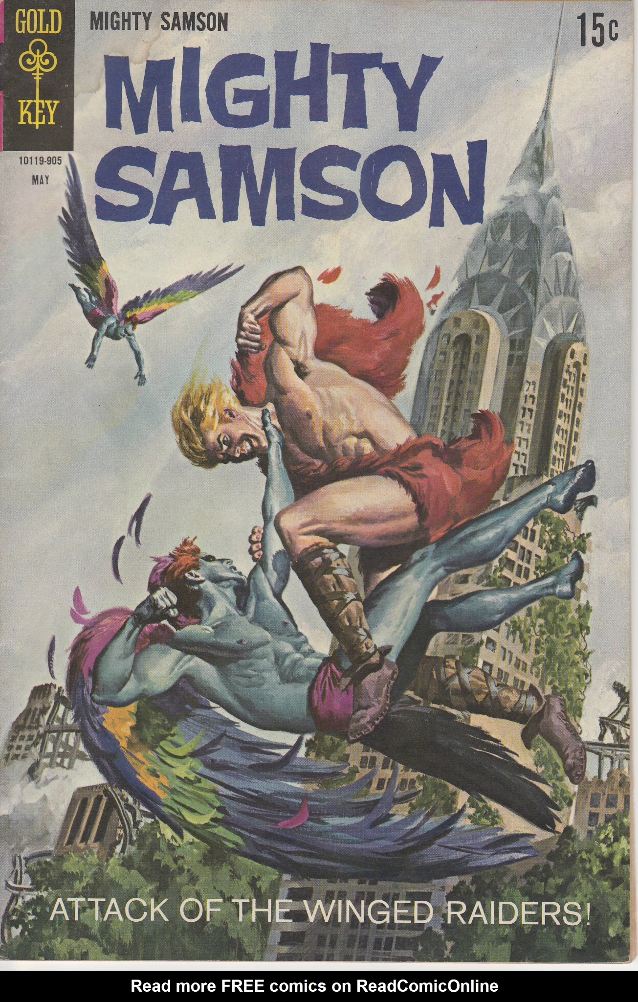Read online Mighty Samson (1964) comic -  Issue #18 - 1