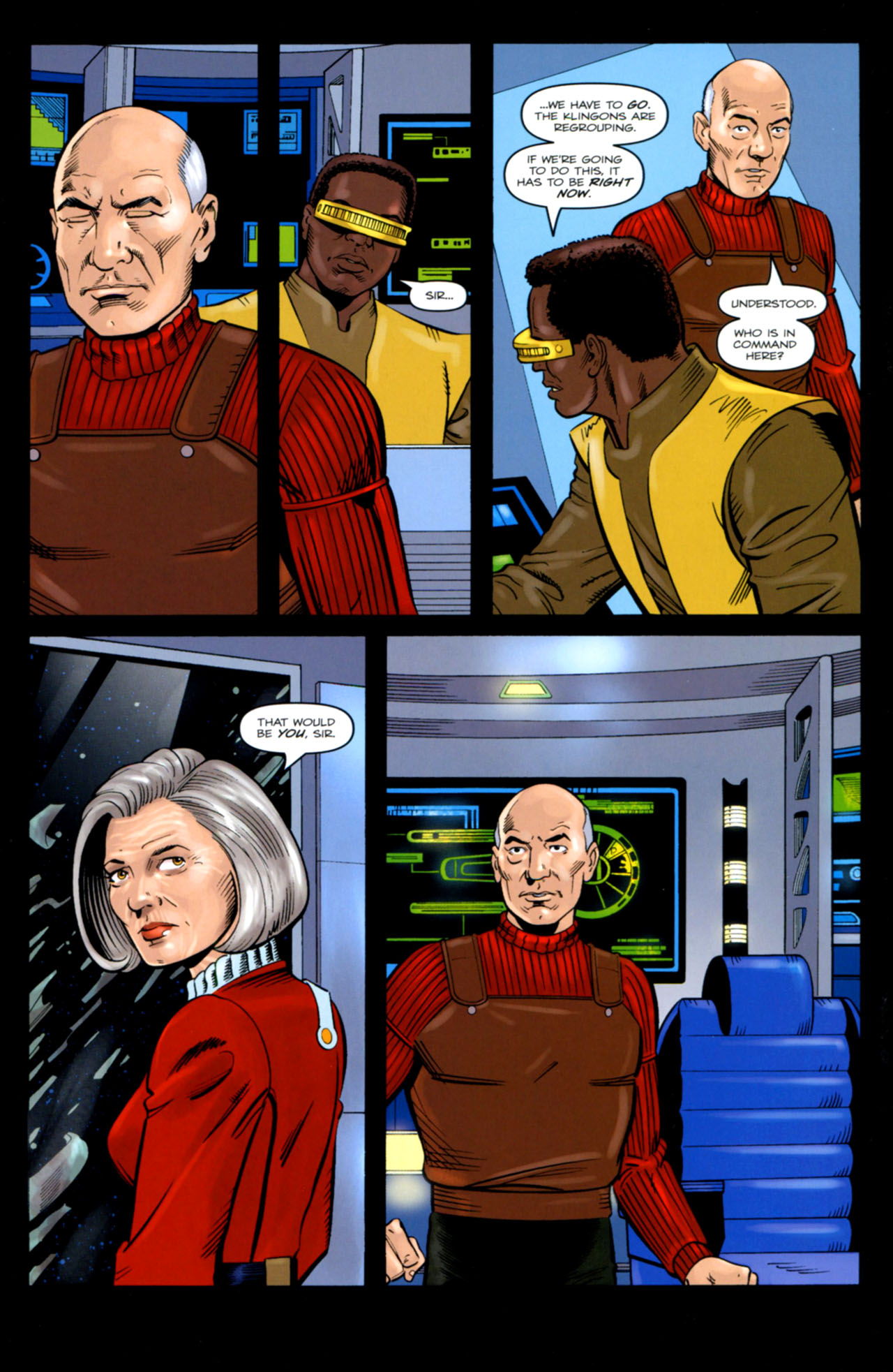 Read online Star Trek: The Next Generation: The Last Generation comic -  Issue #4 - 23