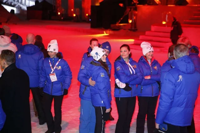 King Carl Gustaf of Sweden and Queen Silvia of Sweden, Crown Princess Victoria of Sweden, Prince Carl Philip of Sweden and Sofia Hellqvist