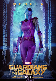 Karen Gillan Poster for Guardians of the Galaxy